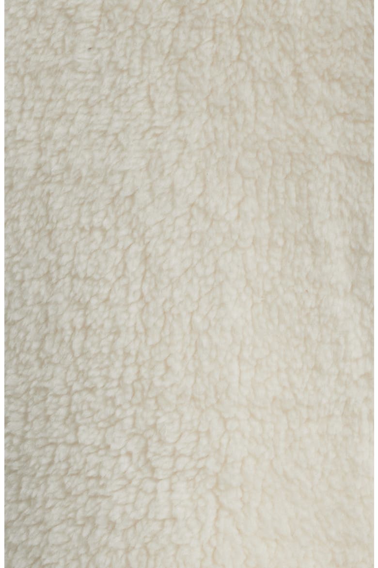 Fleece Bomber Jacket, Alternate, color, CREAM