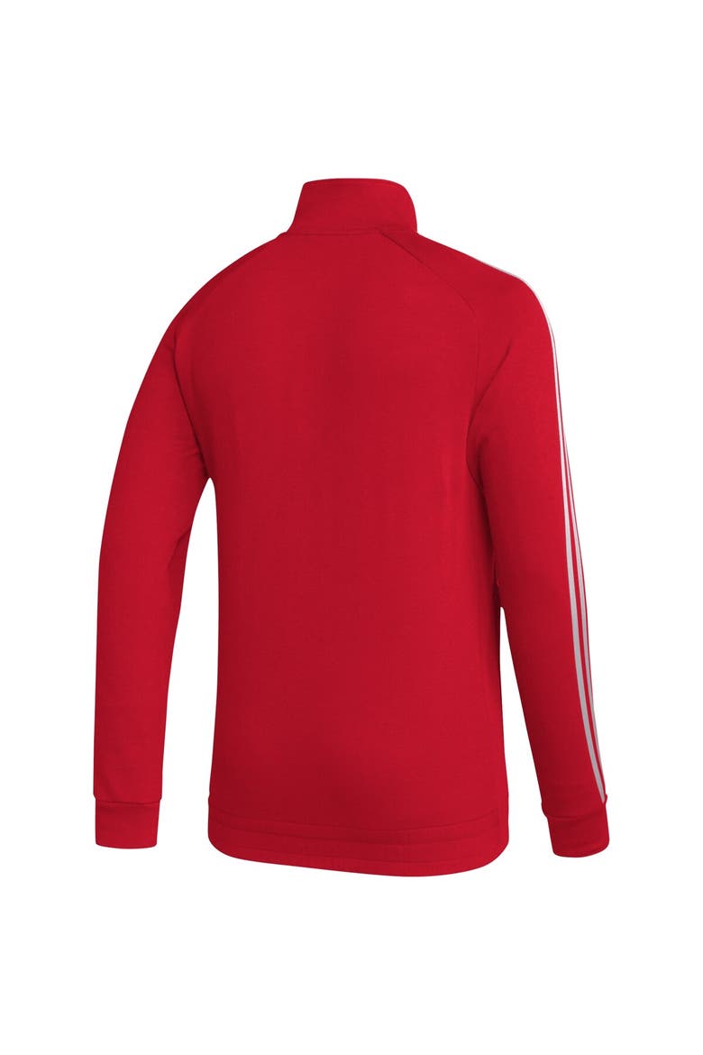 Men's adidas  Red New Jersey Devils Raglan Full-Zip Track Jacket, Alternate, color, Red