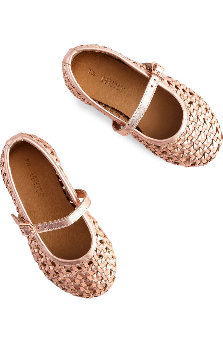 NEXT Kids' Woven Mary Jane Flat, Alternate, color,