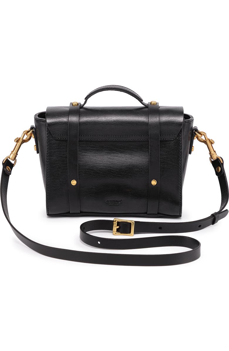 OLD TREND Ficus Leather Mini Satchel, Alternate, color, Black