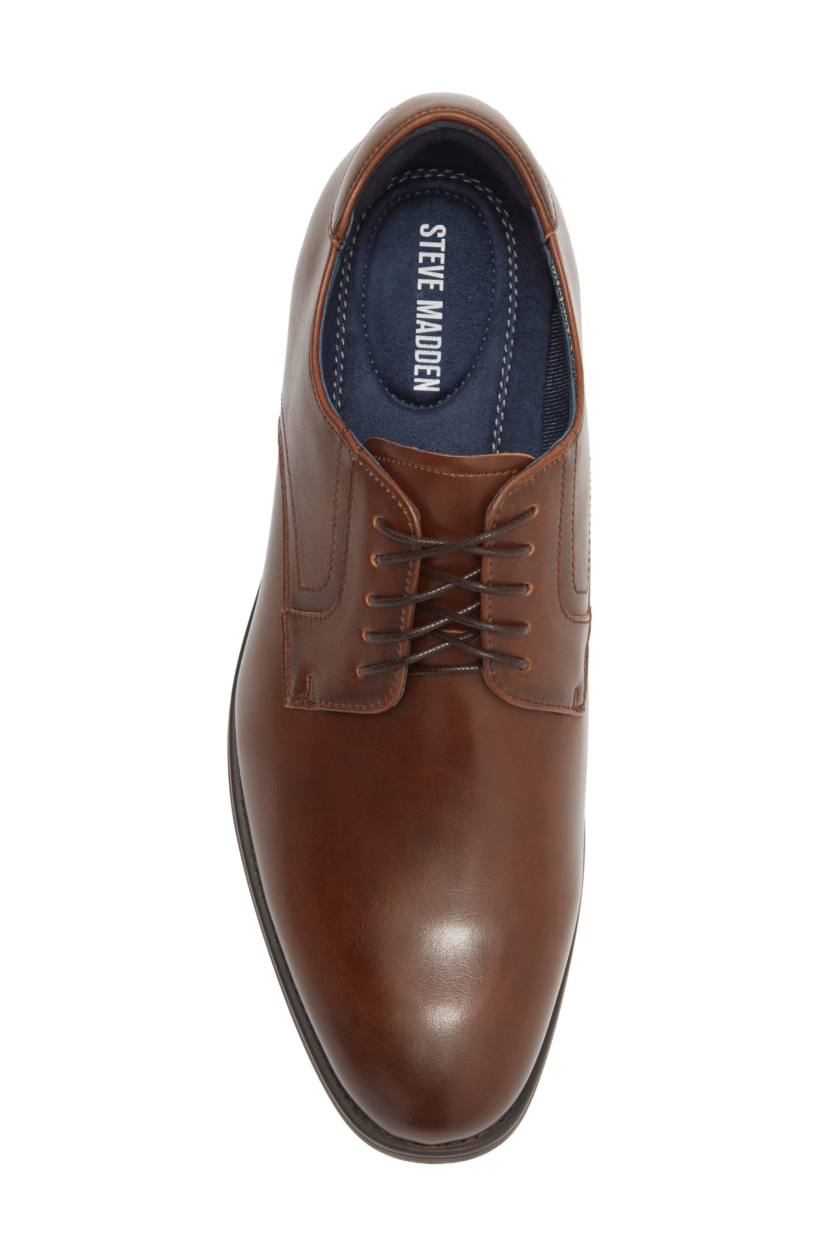 Unite Plain Toe Derby, Alternate, color, BROWN
