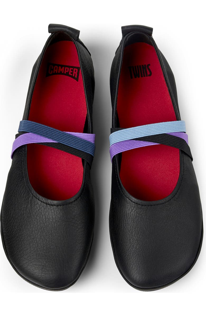Camper Twins Mismatched Flats, Alternate, color,
