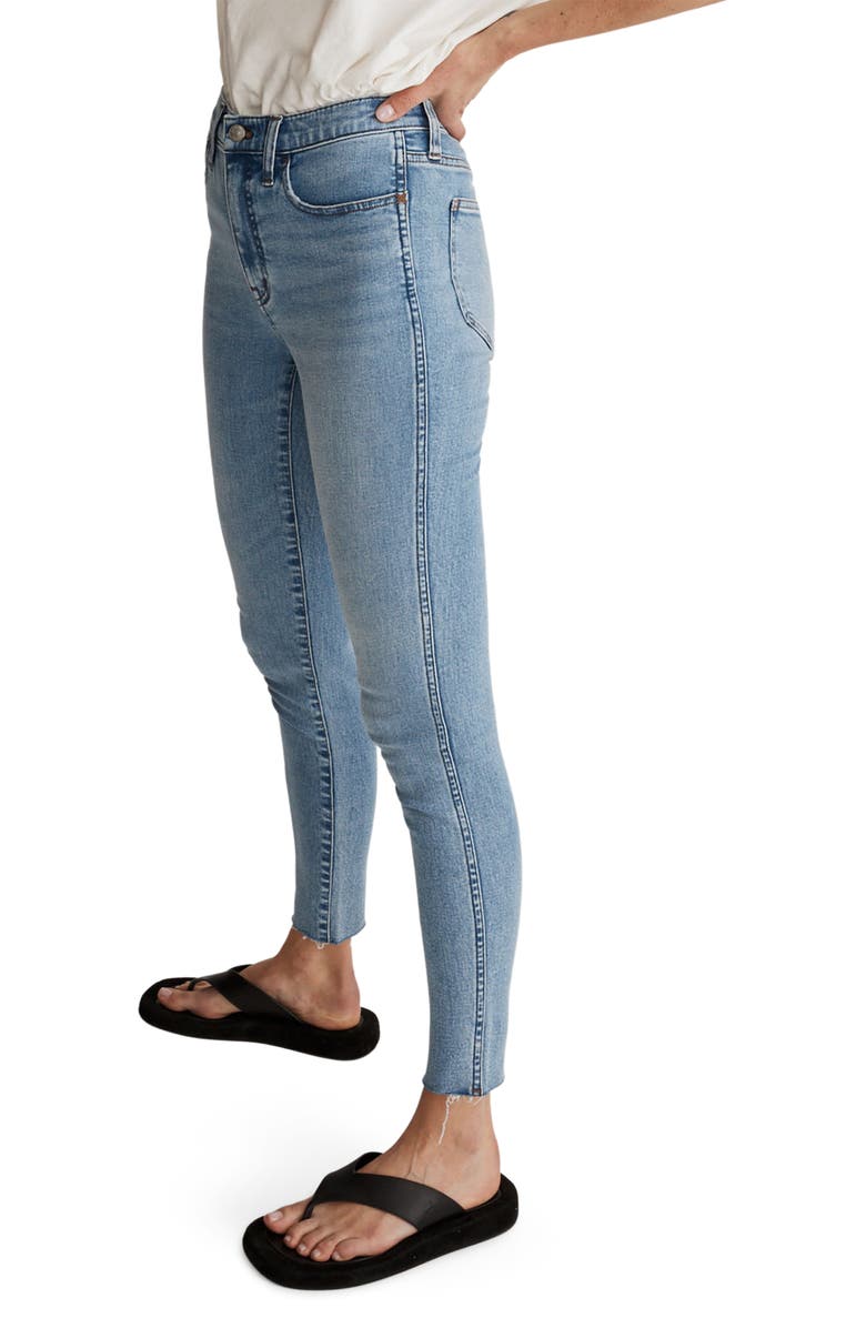 Madewell Roadtripper High Waist Skinny Jeans, Alternate, color,