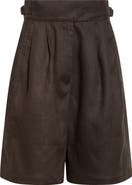 Bode Smith Linen Bermuda Shorts