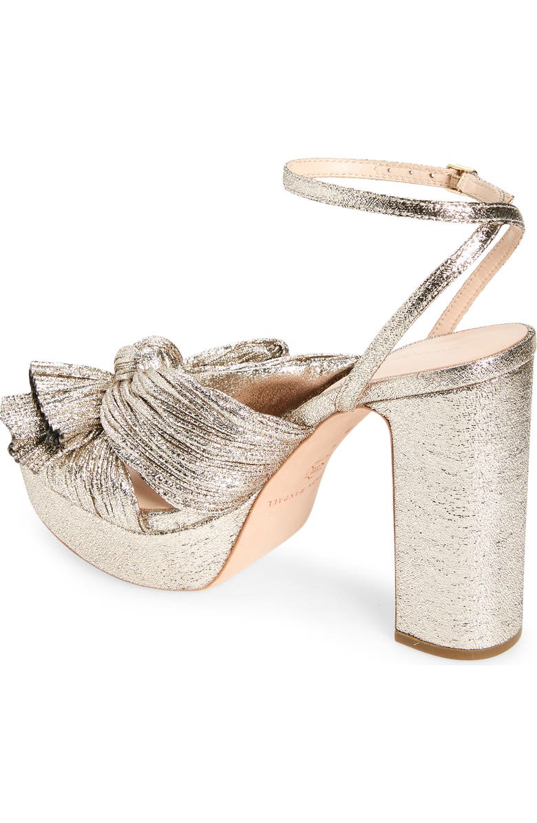 Loeffler Randall Natalia Platform Sandal, Alternate, color, Champagne