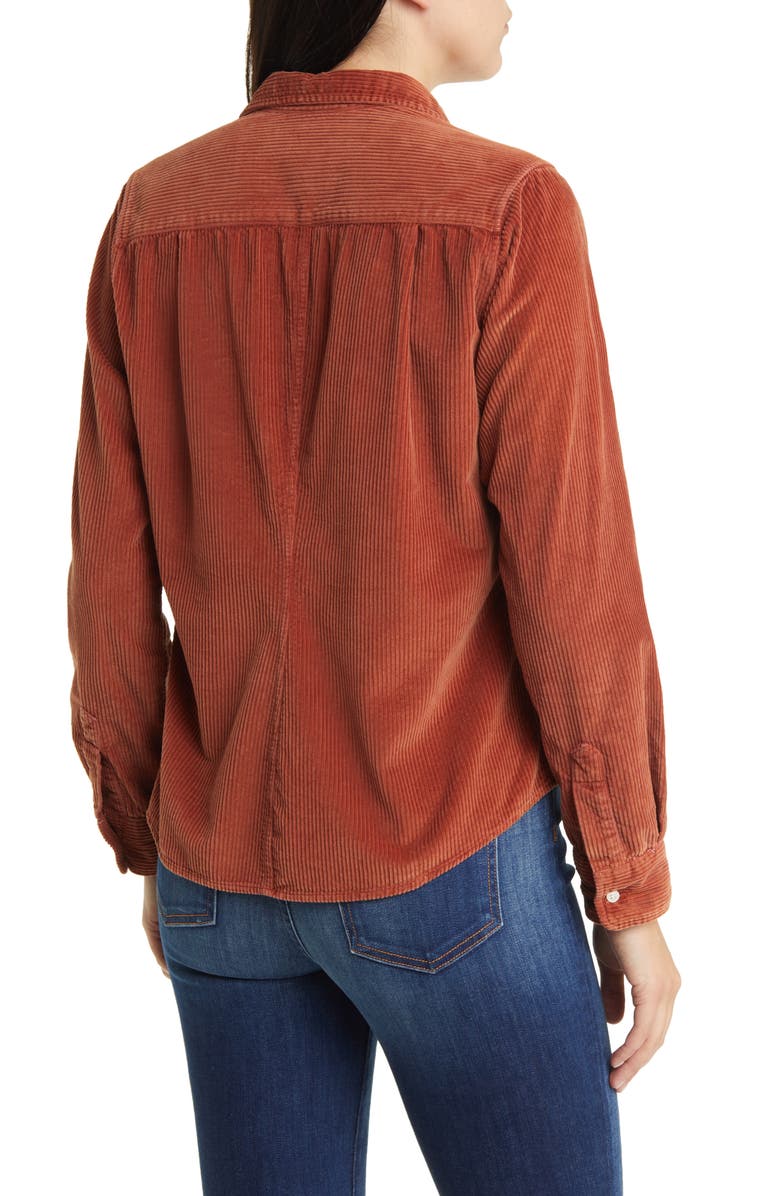 Frank & Eileen Barry Tailored Fit Corduroy Button-Up Shirt, Alternate, color, 