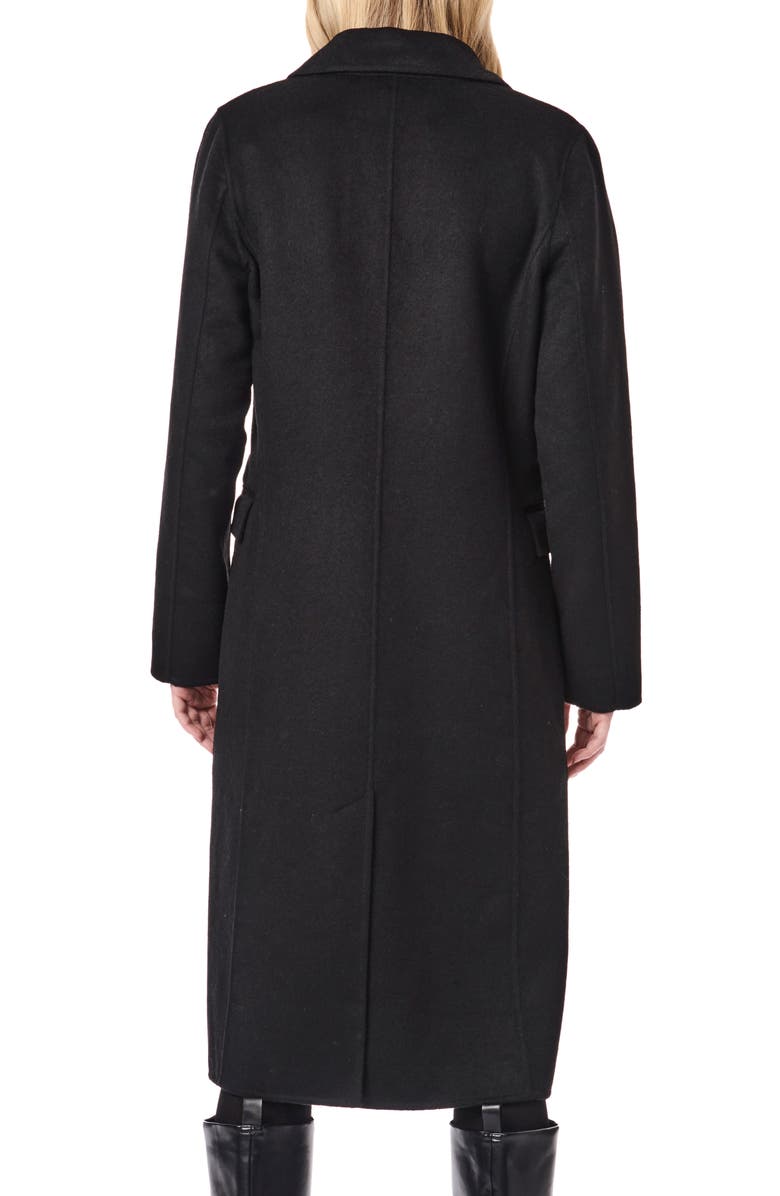 Bernardo Double Breasted Coat, Alternate, color,