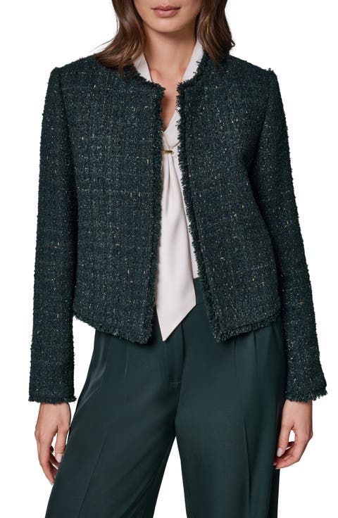 Fringe Open Front Jacket