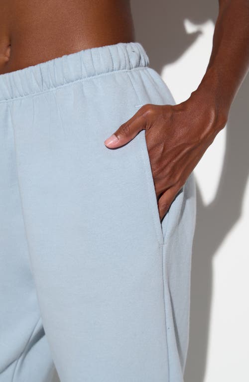 Spiritual Gangster Grateful Portia Cotton Sweatpants In Blue