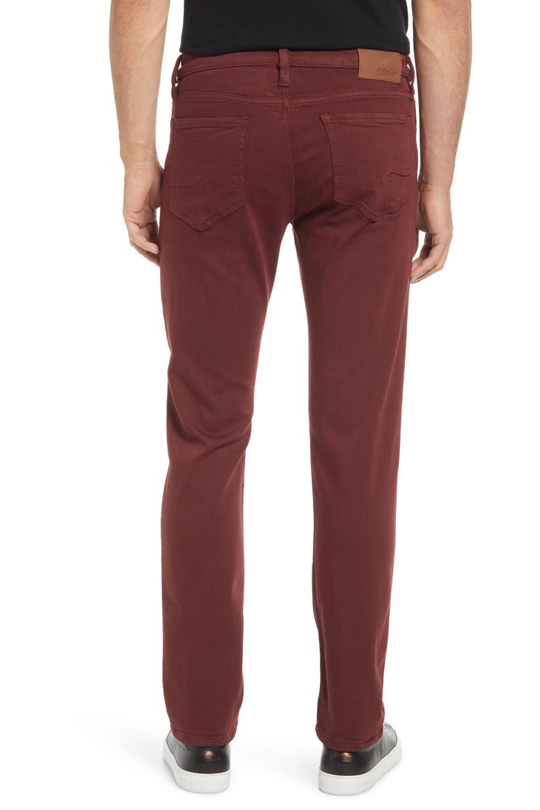 Courage Straight Leg Pants, Alternate, color, RUM RAISIN COMFORT