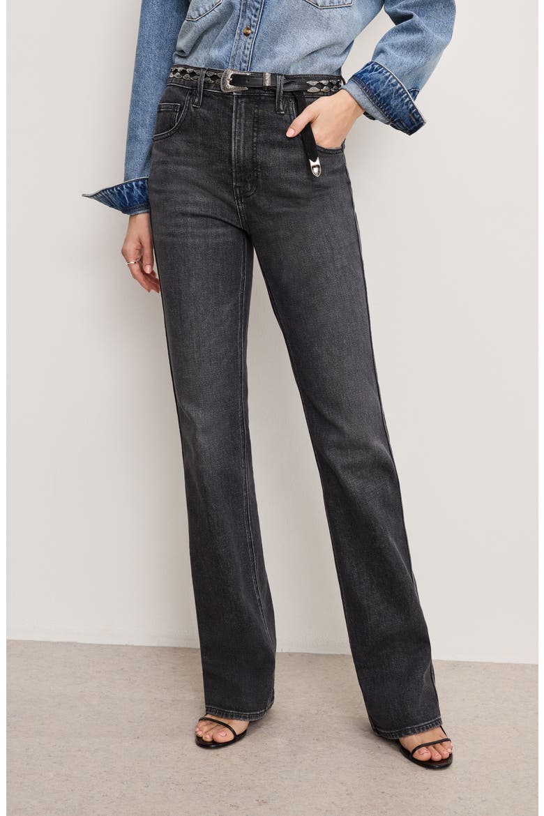 Good Standard Bootcut Jeans, Alternate, color, BLACK354
