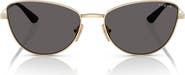 VOGUE 56mm Polarized Butterfly Sunglasses