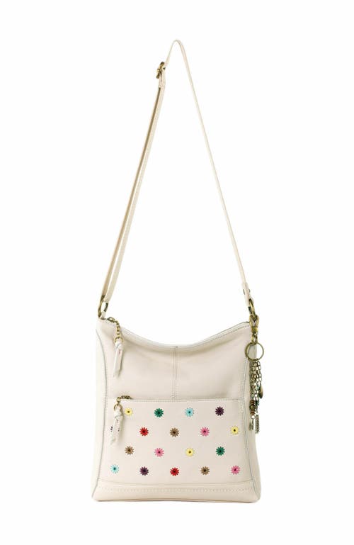 The Sak Lucia Crossbody Leather Bag In Neutral