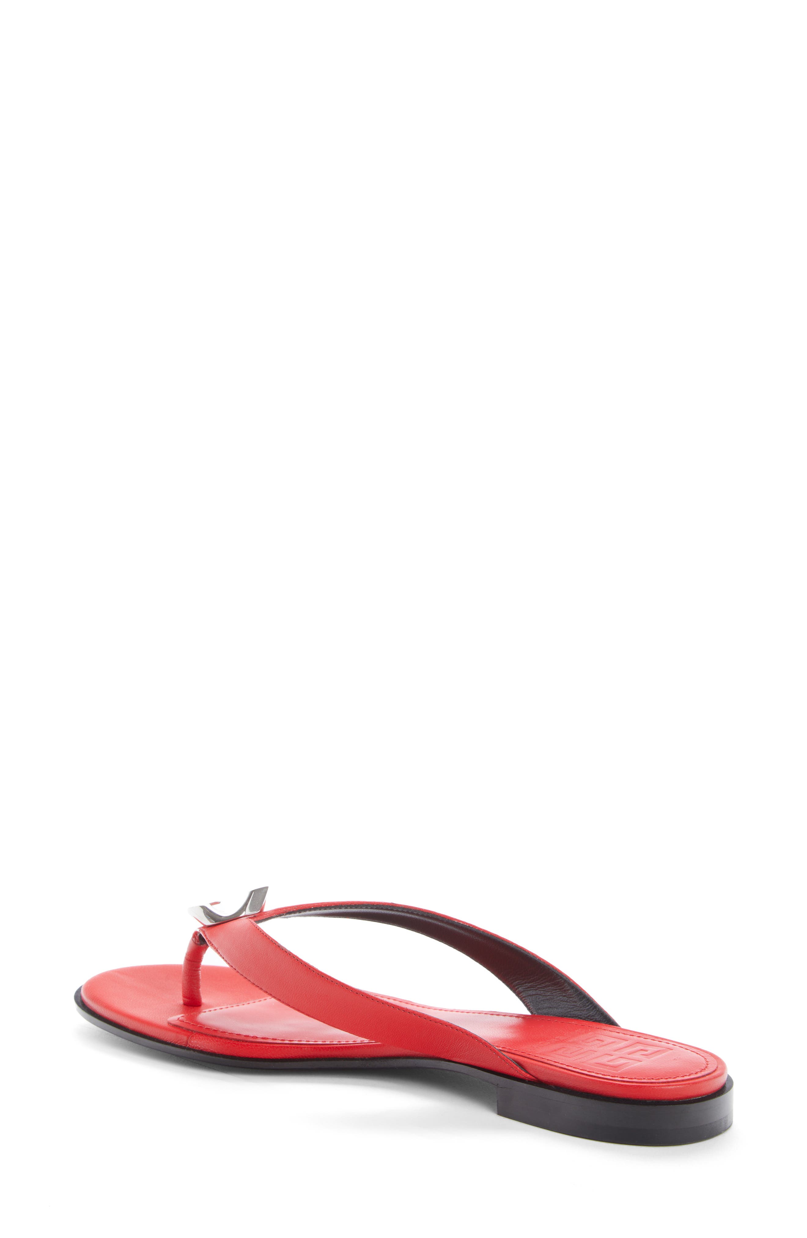 G Chain Flip Flop, Alternate, color, RED