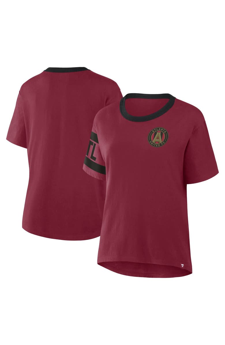 FANATICS Women's Fanatics  Burgundy Atlanta United FC Defender Pairing Legacy T-Shirt, Alternate, color, Burgundy