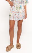Petal & Pup Abella Print Miniskirt