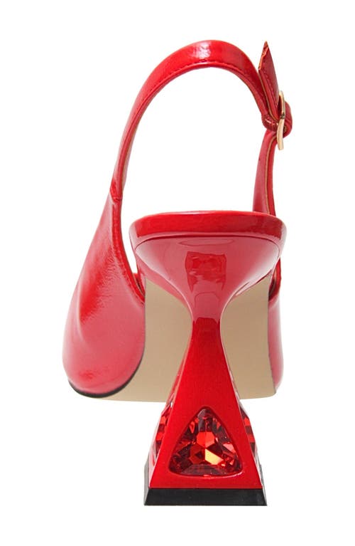 Lady Couture Mistic Slingback Pump In Red