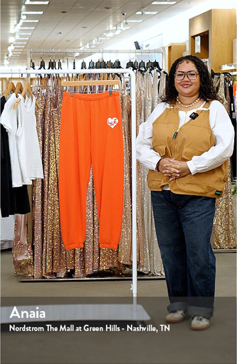 Heart Luna Cotton & Modal Sweatpants, sales video thumbnail