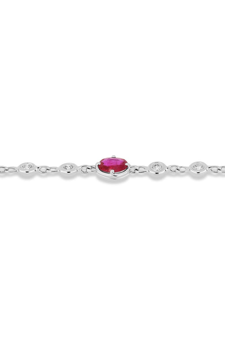 Bony Levy 18K Gold El Mar Ruby & Diamond by the Yard Necklace, Alternate, color, 53Rd1.13