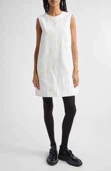 Marimekko Hahmo Unikko Jacquard Faille Shift Dress
