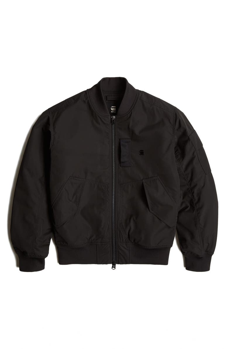 G-STAR Flight GA-1 Padded Bomber Jacket, Alternate, color, Neo-Black