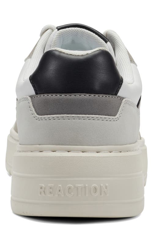 Kenneth Cole Reaction Dover Low Top Sneaker In White