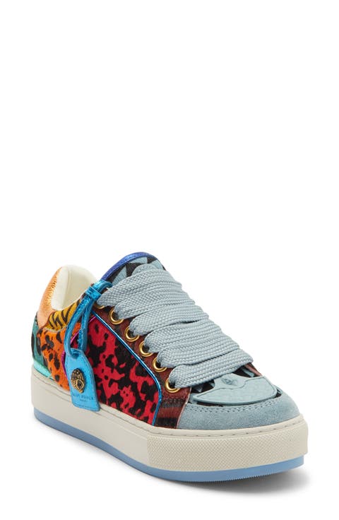 Southbank Tag Genuine Calf Hair Sneaker (Women)