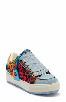 KG Kurt Geiger Southbank Tag Genuine Calf Hair Sneaker