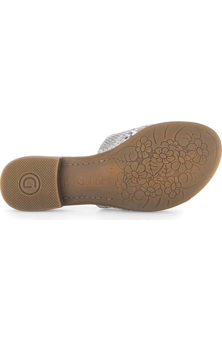 Gabor Buckle Slide Sandal, Alternate, color, Sage