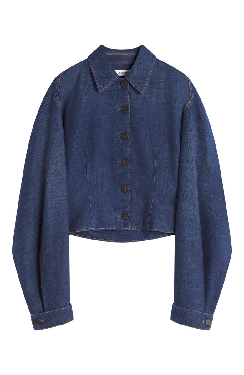 Lanvin Tailored Denim Jacket, Alternate, color, 