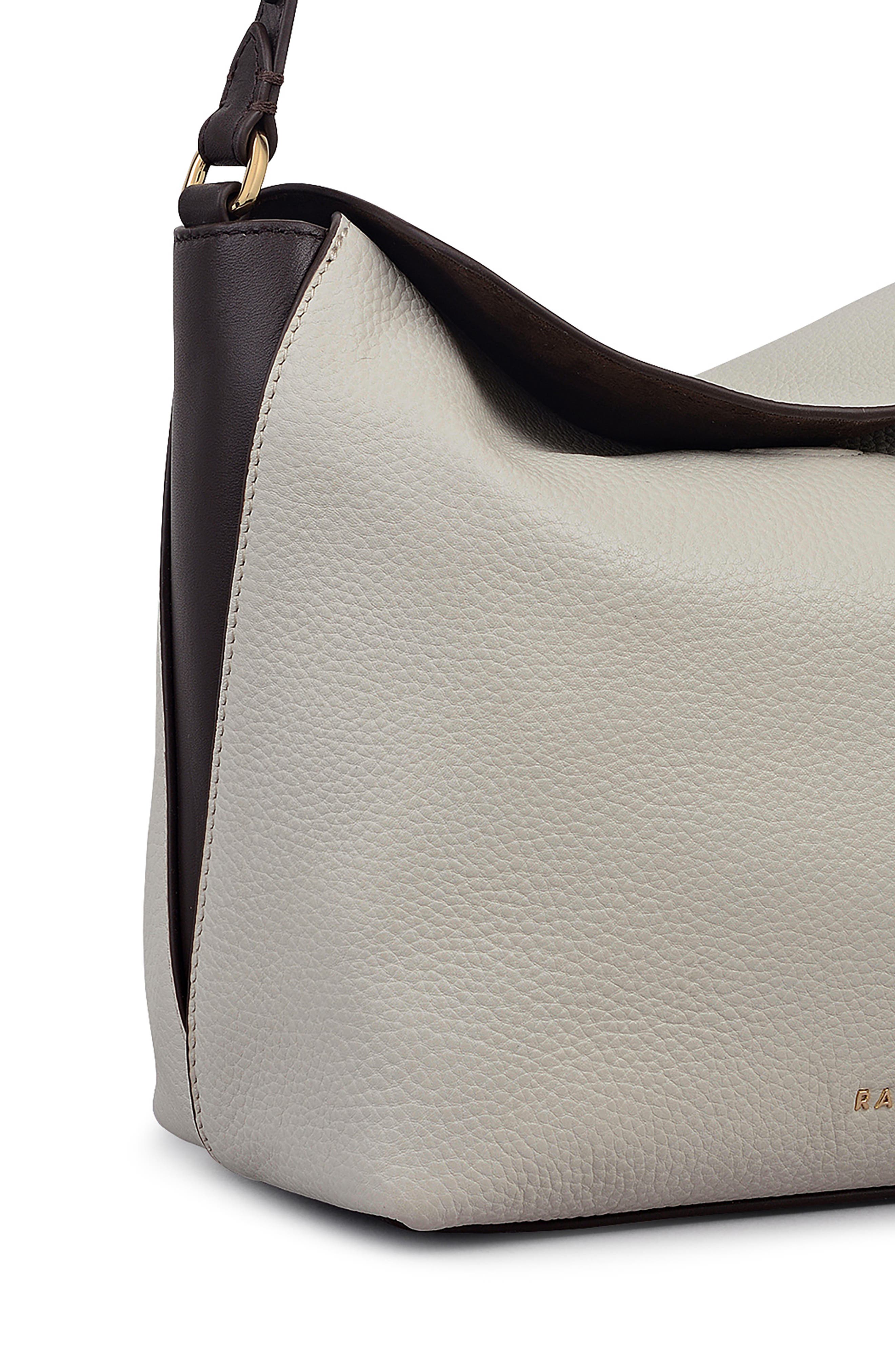 City Road Medium Colourblock Leather Crossbody, Alternate, color, SNOW