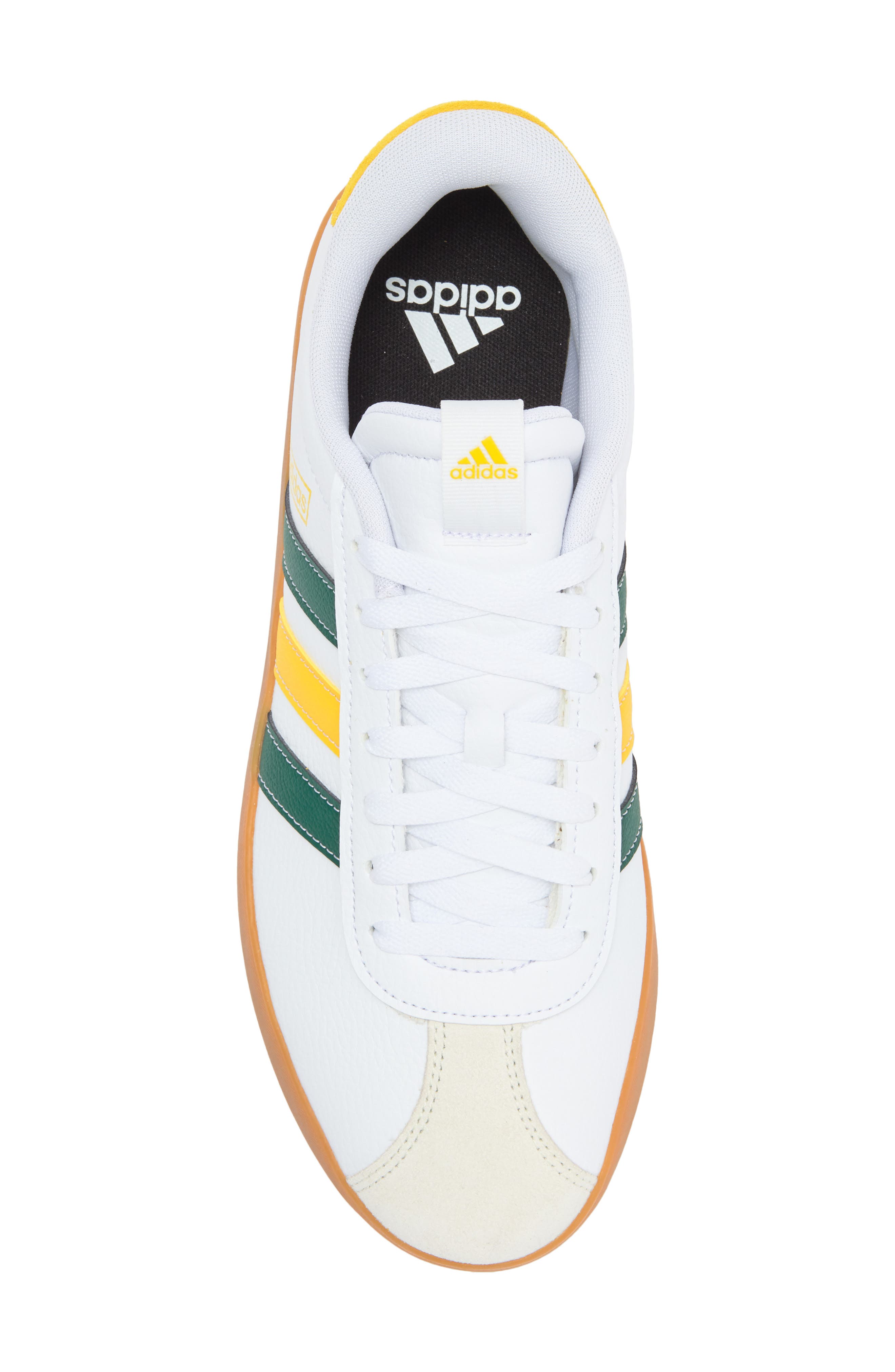 VL Court 3.0 Sneaker, Alternate, color, WHITE/ GREEN/ YELLOW