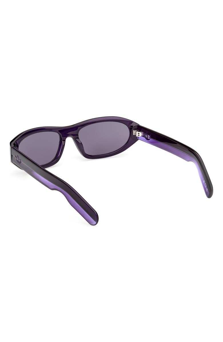 adidas Oval Sunglasses, Alternate, color, Shiny Violet/ Violet