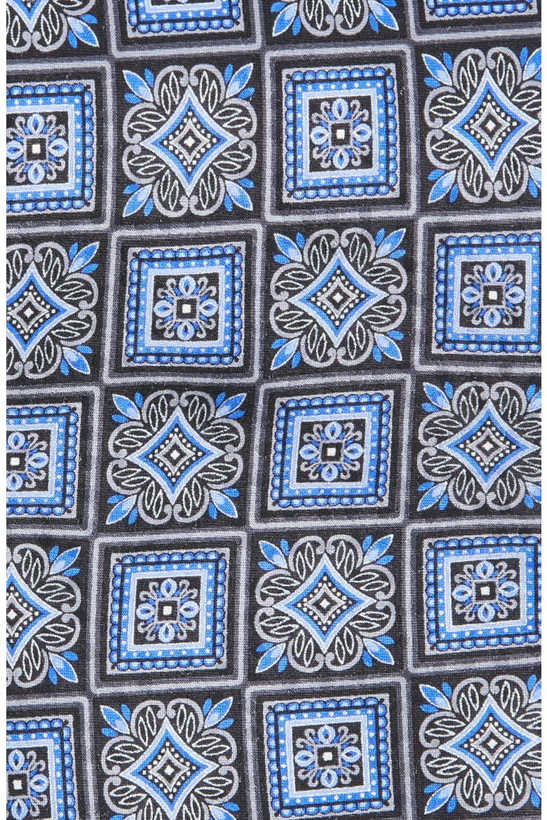 Silk Tie, Alternate, color, BLACK