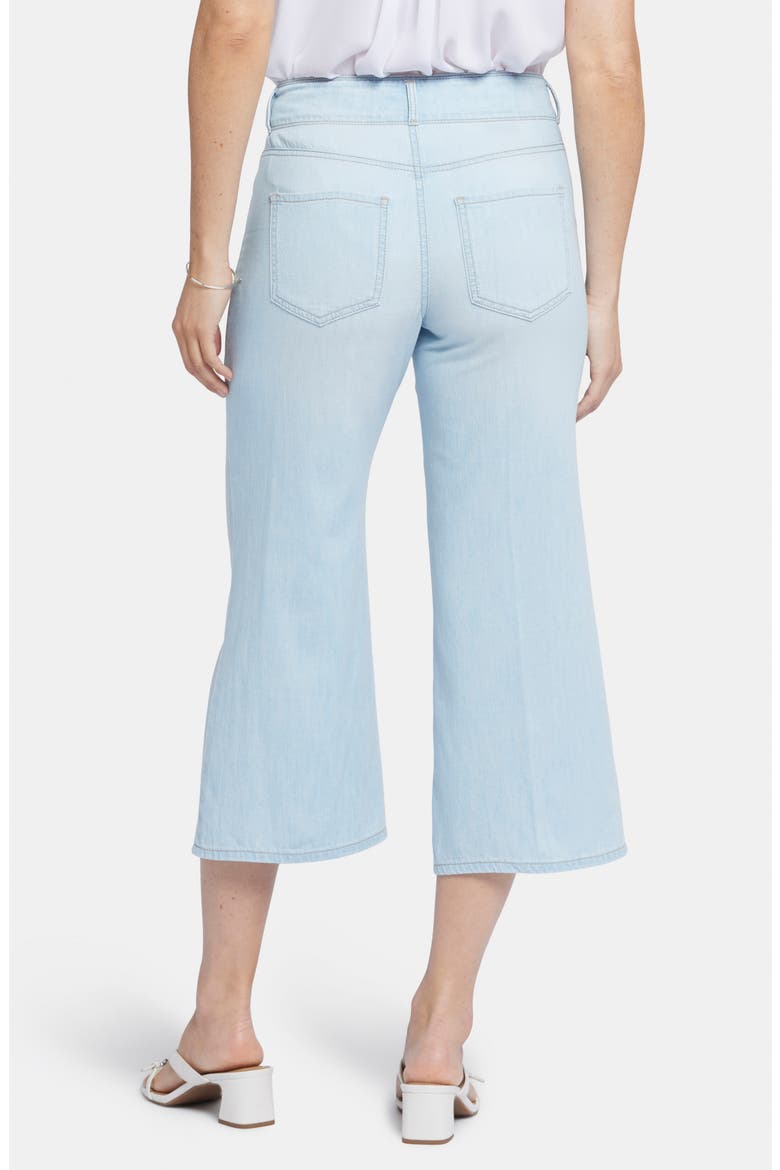 Brigitte High Waist Capri Wide Leg Jeans, Alternate, color, OCEANFRONT