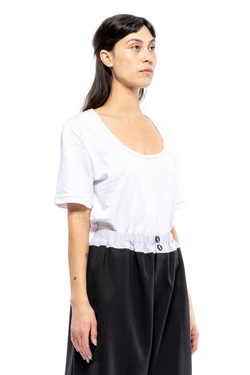 Toit Volant Makiko Tee In White
