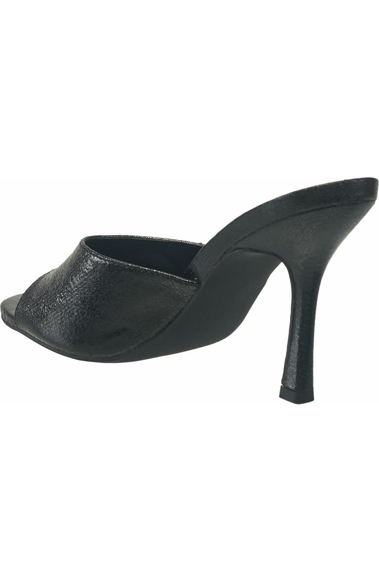 True Religion Sophia Open Toe Heel, Alternate, color, Black