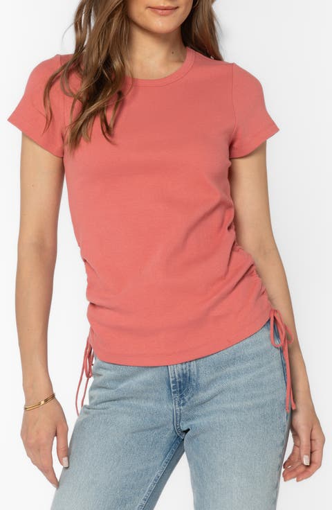 Clemons Side Ruched T-Shirt