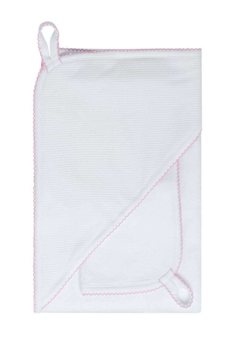 Nellapima White Bubble Hooded Baby Towel - Baby, Main, color, White