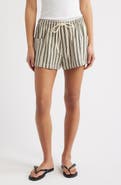 rag & bone Emery Cotton Blend Drawstring Shorts