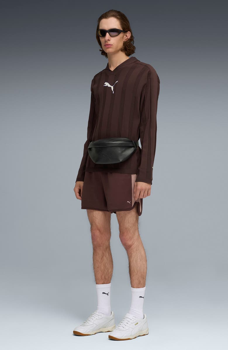 PUMA T7 Track Shorts, Alternate, color, Chocolate Brown