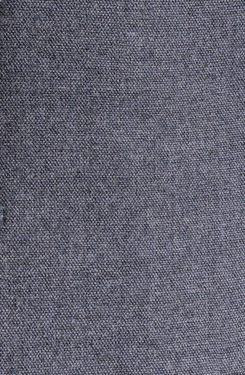 SAVILE ROW CO Charcoal Donegal Twist Trim Fit Suit, Alternate, color, Grey