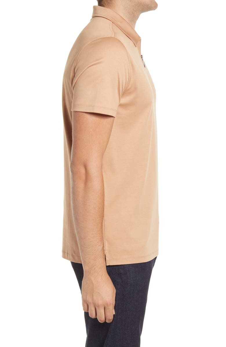Robert Barakett Georgia Zip Polo, Alternate, color, 