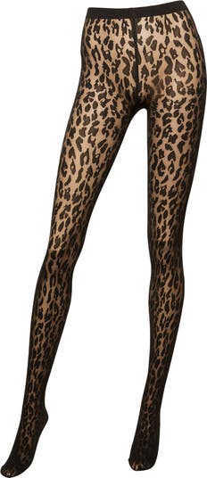 Josey Leopard Pattern Tights