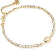 Kendra Scott Emilie Mother-of-Pearl & Crystal Tennis Bracelet