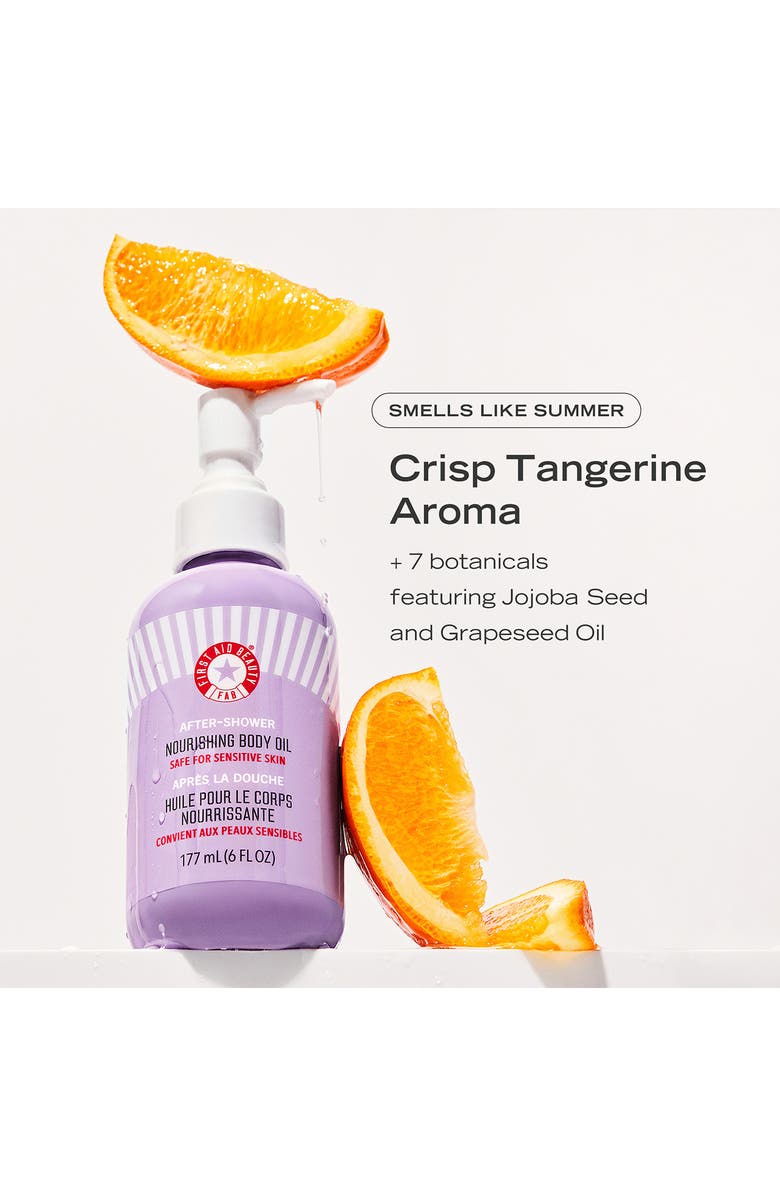 First Aid Beauty After-Shower Nourishing Body Oil, Alternate, color,