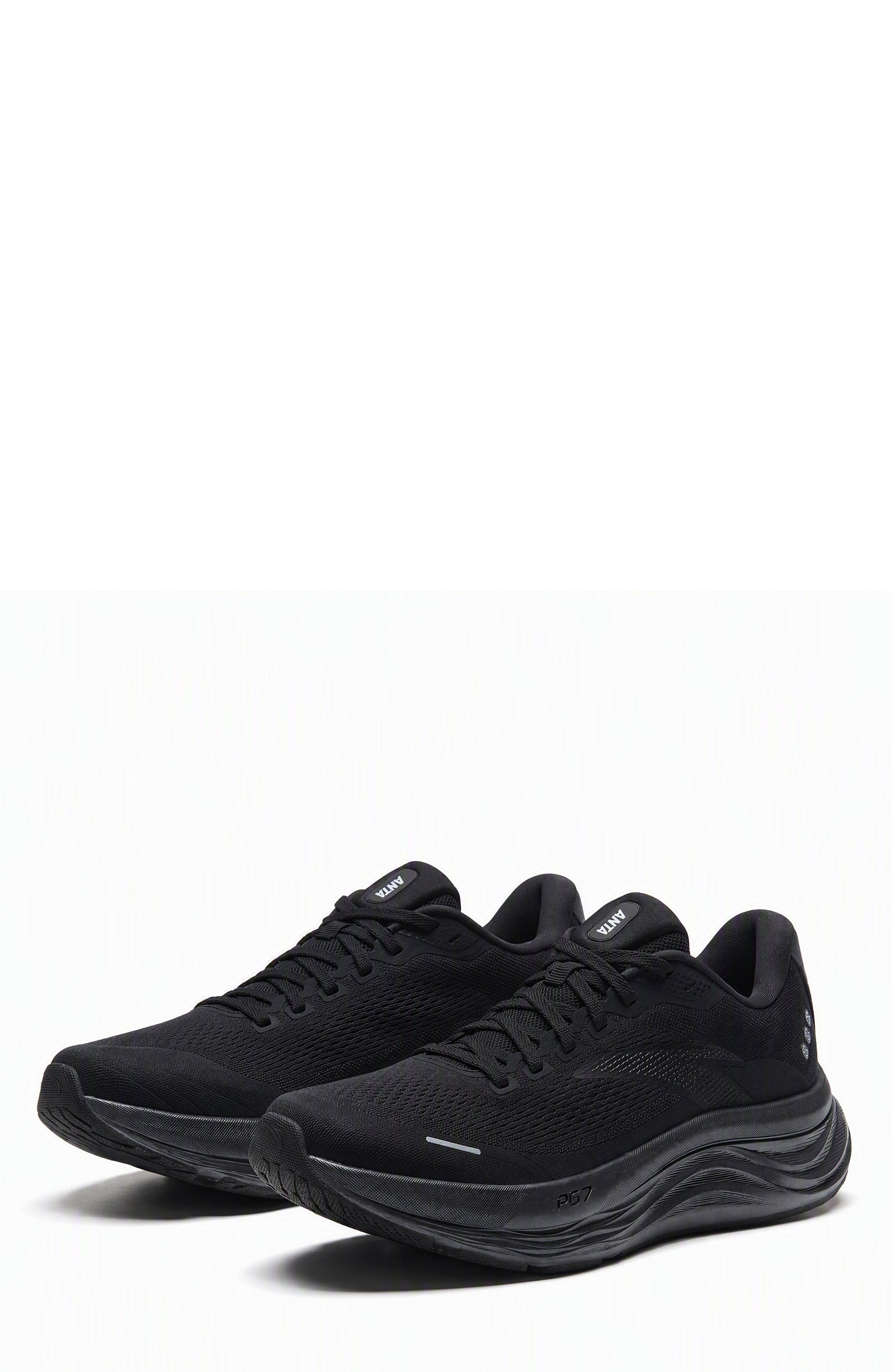 Running Trainer Sneakers, PG7, Alternate, color, Black