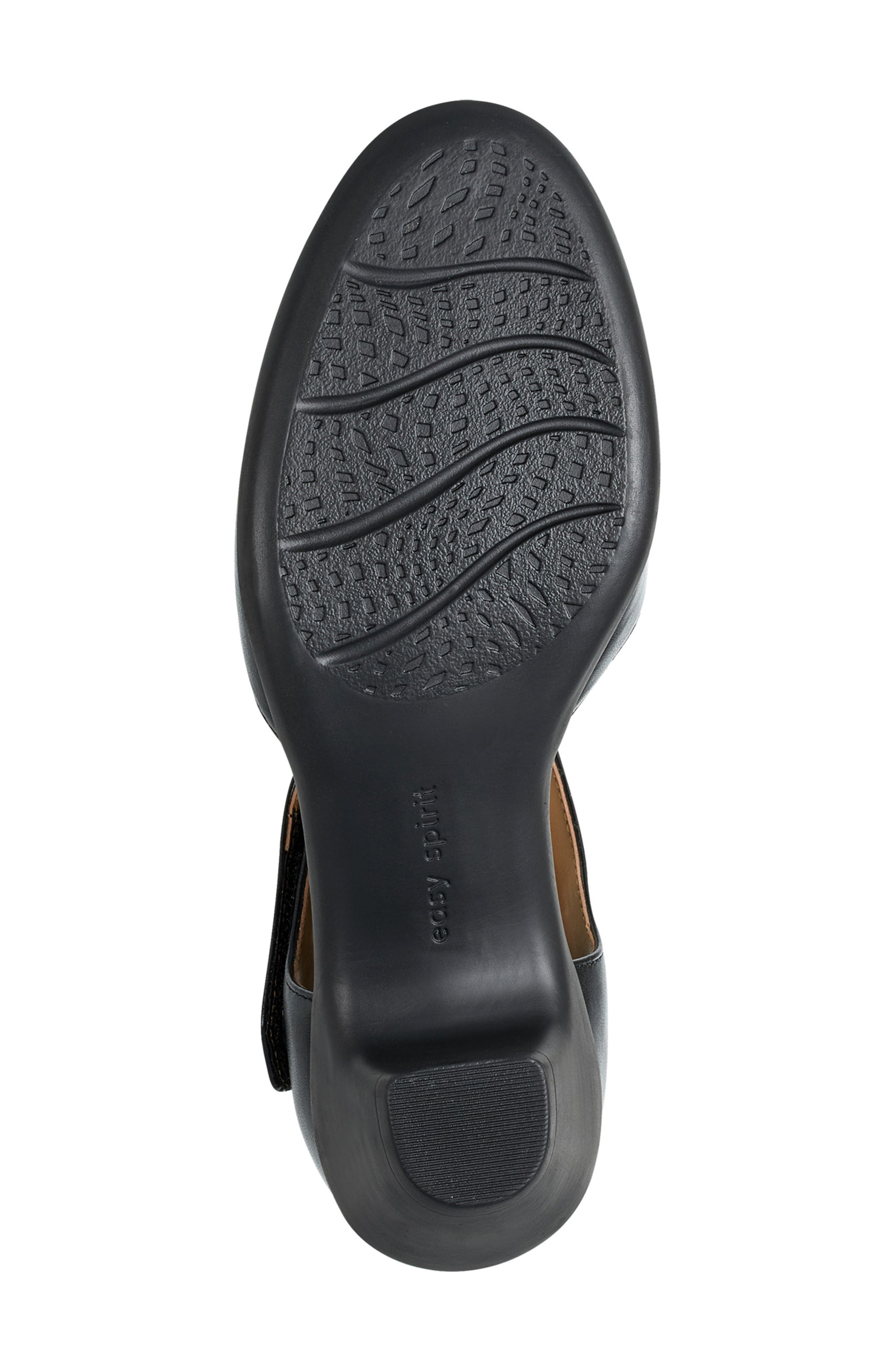 Easy Spirit Casity Ankle Strap Pump, Alternate, color, Black