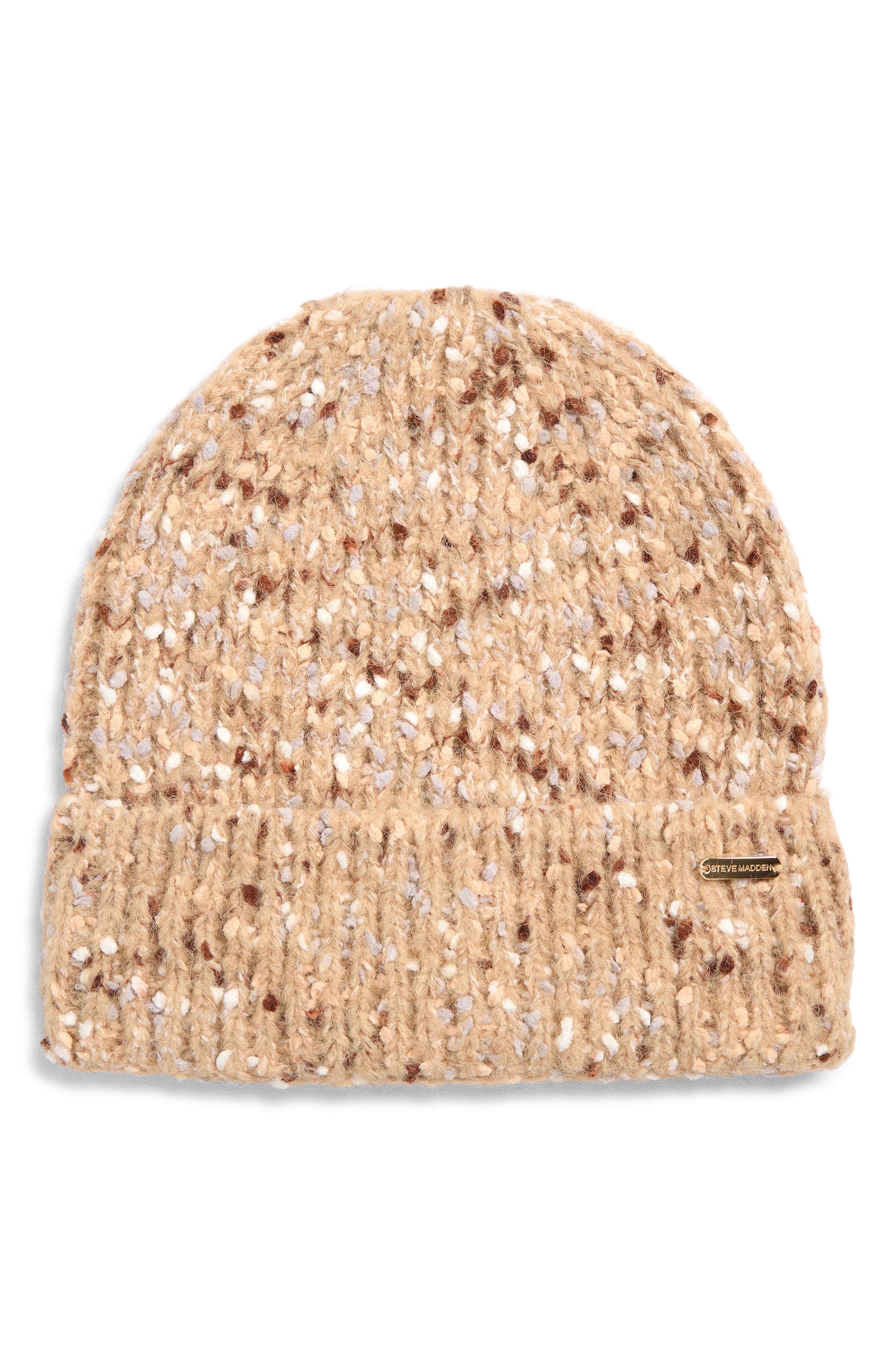 Steve Madden Nubby Cuffed Beanie