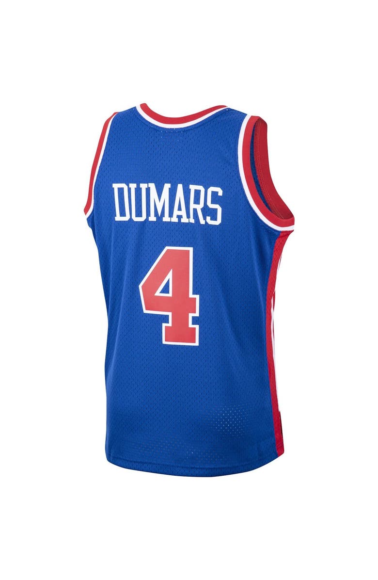 Mitchell & Ness Men's Mitchell & Ness Joe Dumars Blue Detroit Pistons Hardwood Classics Swingman Jersey, Alternate, color, 